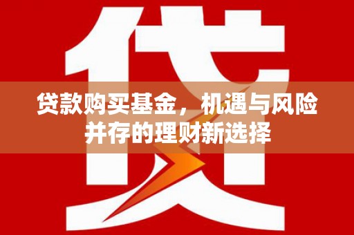 鹤庆贷款购买基金，机遇与风险并存的理财新选择