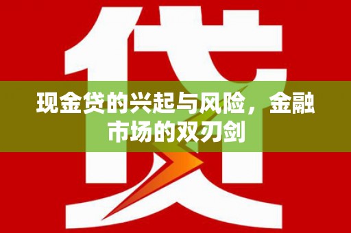 鹤庆现金贷的兴起与风险，金融市场的双刃剑