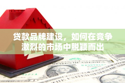 鹤庆贷款品牌建设，如何在竞争激烈的市场中脱颖而出