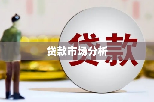 鹤庆贷款市场分析