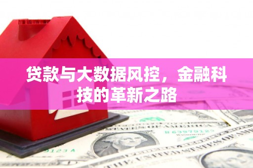 鹤庆贷款与大数据风控，金融科技的革新之路