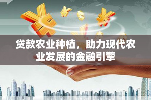 鹤庆贷款农业种植，助力现代农业发展的金融引擎