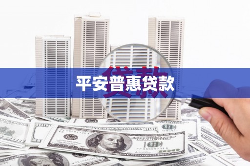 鹤庆平安普惠贷款