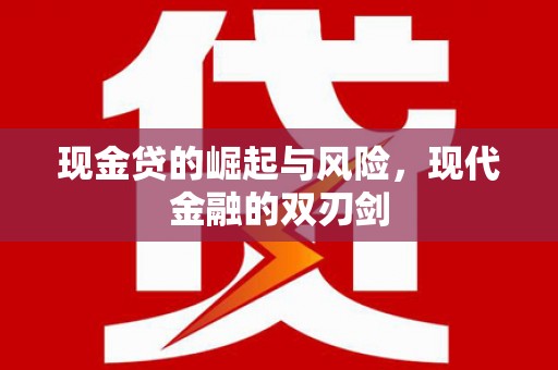 鹤庆现金贷的崛起与风险，现代金融的双刃剑