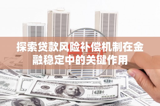 鹤庆探索贷款风险补偿机制在金融稳定中的关键作用