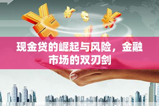 鹤庆现金贷的崛起与风险，金融市场的双刃剑