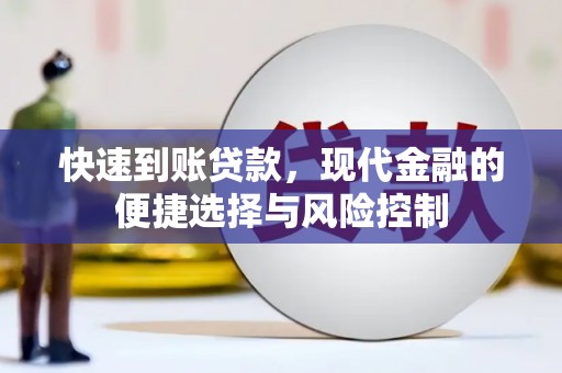 鹤庆快速到账贷款，现代金融的便捷选择与风险控制
