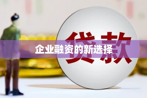 鹤庆企业融资的新选择