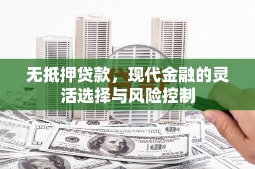 鹤庆无抵押贷款，现代金融的灵活选择与风险控制