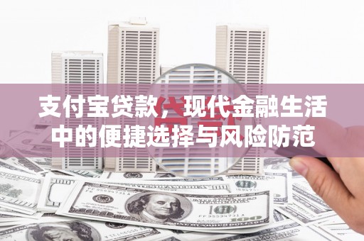 鹤庆支付宝贷款，现代金融生活中的便捷选择与风险防范