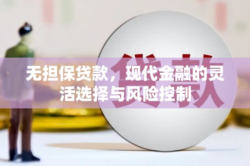 鹤庆无担保贷款，现代金融的灵活选择与风险控制