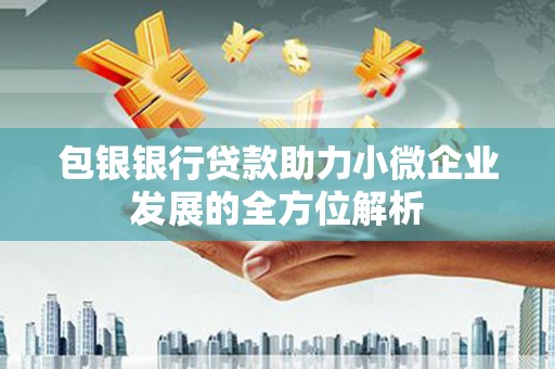 鹤庆包银银行贷款助力小微企业发展的全方位解析