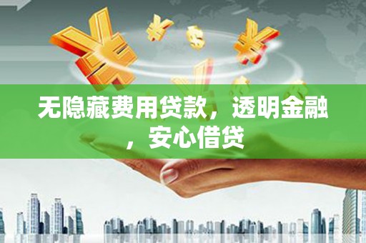 鹤庆无隐藏费用贷款，透明金融，安心借贷