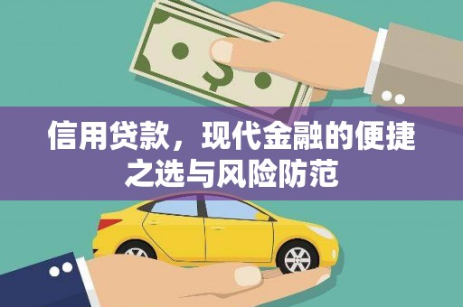鹤庆信用贷款，现代金融的便捷之选与风险防范