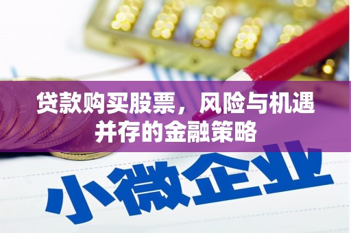 鹤庆贷款购买股票，风险与机遇并存的金融策略