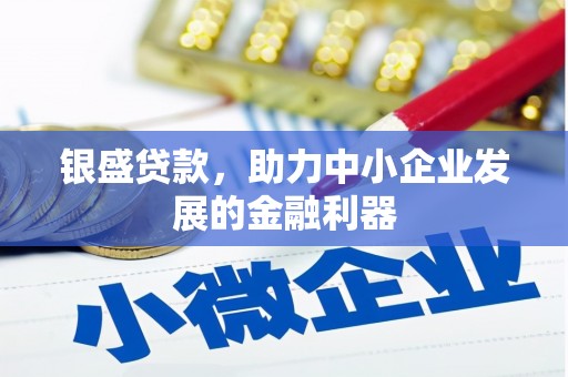 鹤庆银盛贷款，助力中小企业发展的金融利器