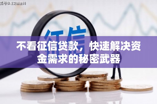 鹤庆不看征信贷款，快速解决资金需求的秘密武器