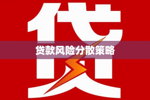 鹤庆贷款风险分散策略