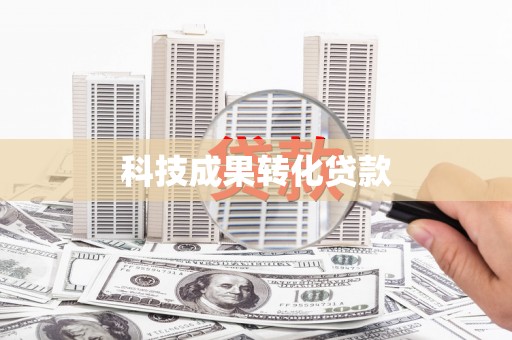 鹤庆科技成果转化贷款