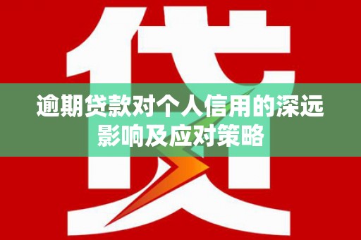 鹤庆逾期贷款对个人信用的深远影响及应对策略