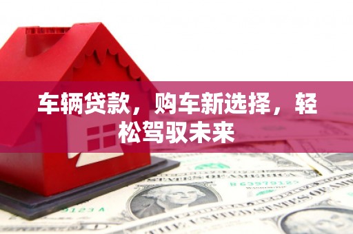 鹤庆车辆贷款，购车新选择，轻松驾驭未来