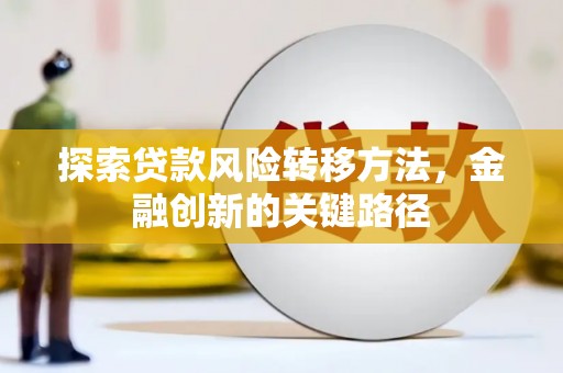 鹤庆探索贷款风险转移方法，金融创新的关键路径