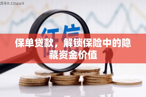 鹤庆保单贷款，解锁保险中的隐藏资金价值