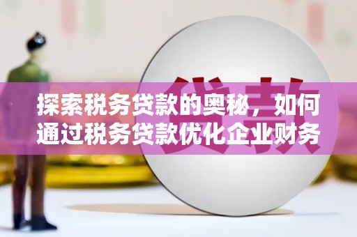 鹤庆探索税务贷款的奥秘，如何通过税务贷款优化企业财务