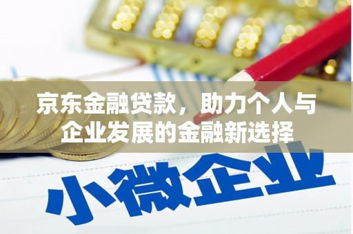 鹤庆京东金融贷款，助力个人与企业发展的金融新选择