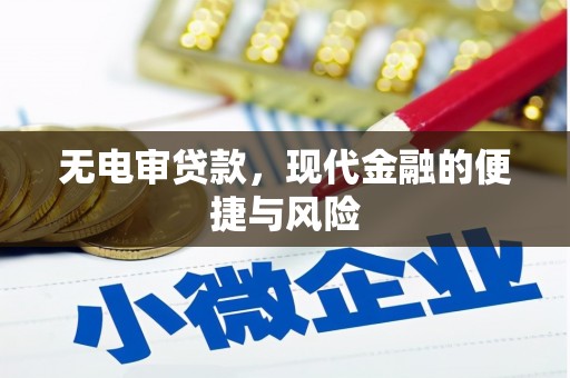鹤庆无电审贷款，现代金融的便捷与风险