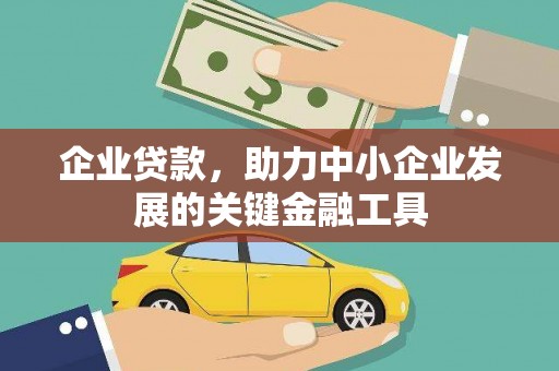 鹤庆企业贷款，助力中小企业发展的关键金融工具