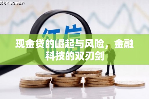 鹤庆现金贷的崛起与风险，金融科技的双刃剑