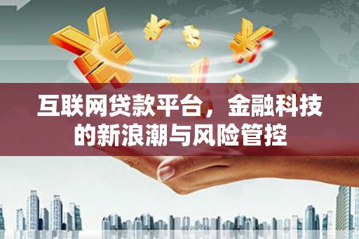 鹤庆互联网贷款平台，金融科技的新浪潮与风险管控