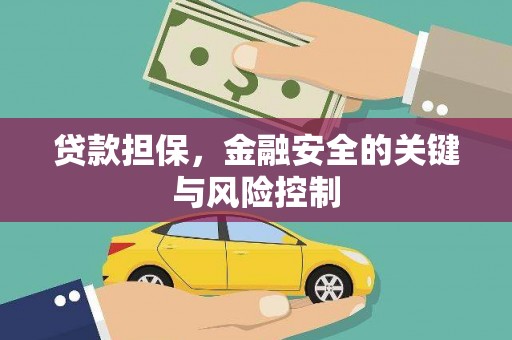鹤庆贷款担保，金融安全的关键与风险控制