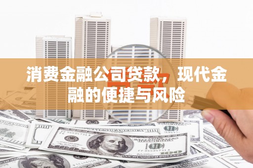 鹤庆消费金融公司贷款，现代金融的便捷与风险