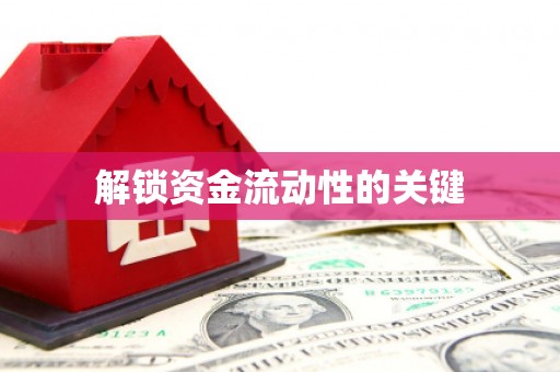 鹤庆解锁资金流动性的关键