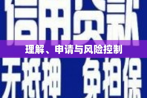 鹤庆理解、申请与风险控制