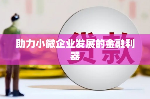 鹤庆助力小微企业发展的金融利器